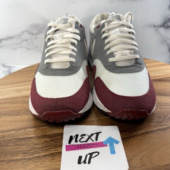 Men’s size 9-Nike Air Max 1 \'86 OG G White Burgundy Men\'s Golf Shoes DV1403-600 main image 7